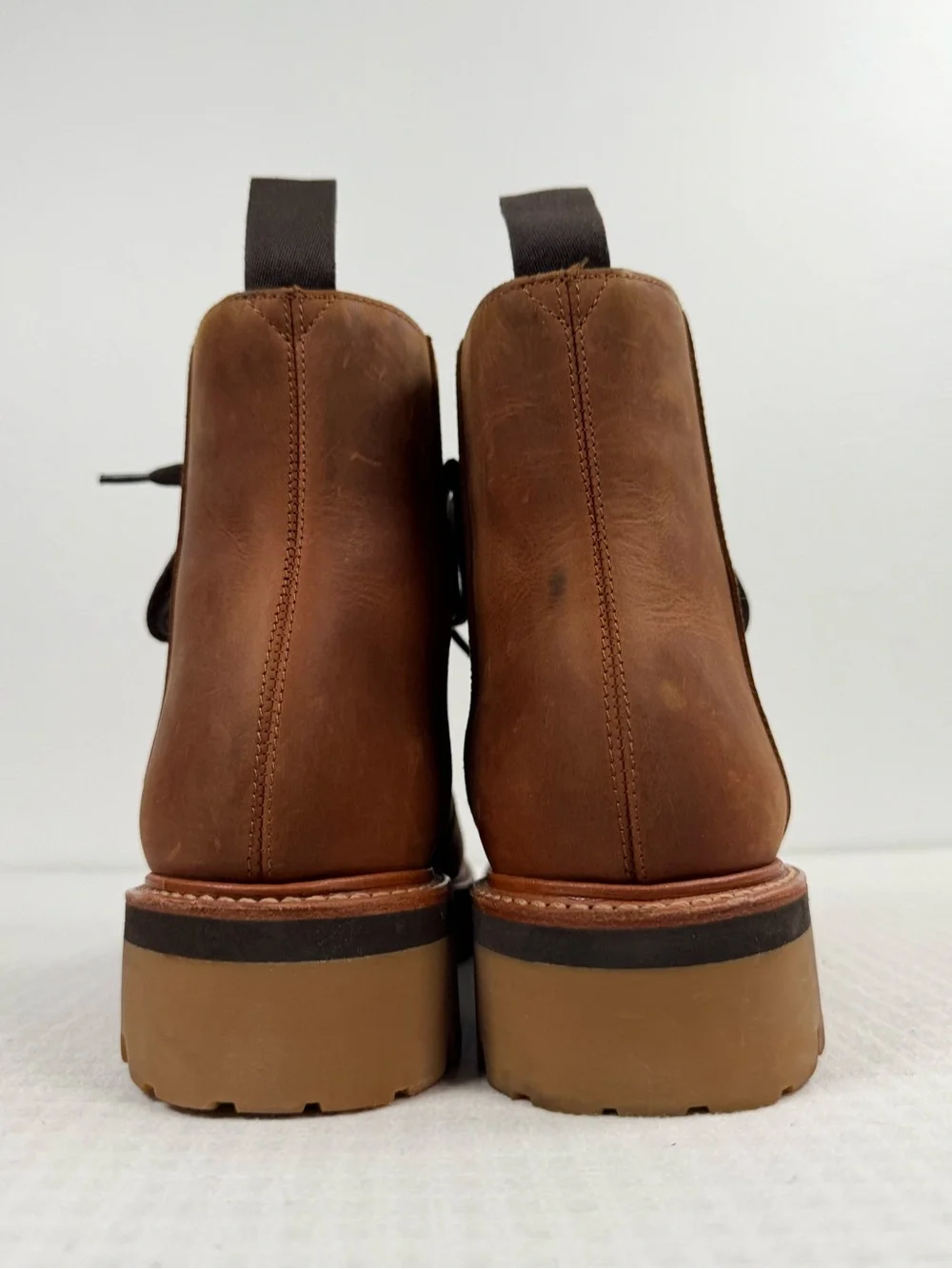 Grenson Brady Men’s Hiker Boots Size 7 US (6 UK) Brown Leather Commando Soles
